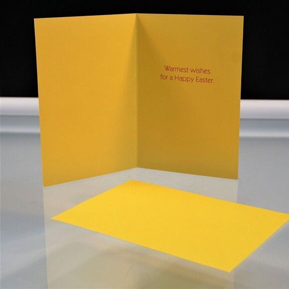 Happy Easter Greeting Card Easter Eggs Tulips Kris Coppieters Artwork - Picture 2 of 5